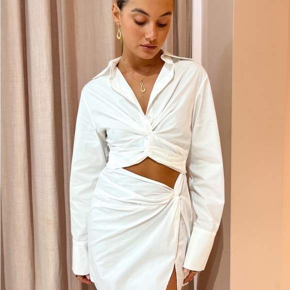 Anna Quan white Lola minidress Size 6 (Small) NWT - Picture 3 of 16